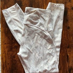 Lululemon white camo leggings
